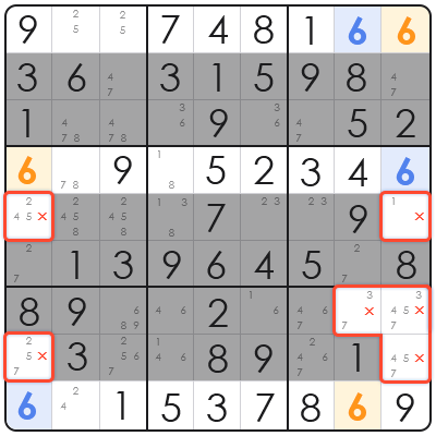 next time try reading the clue or stick to sudoku